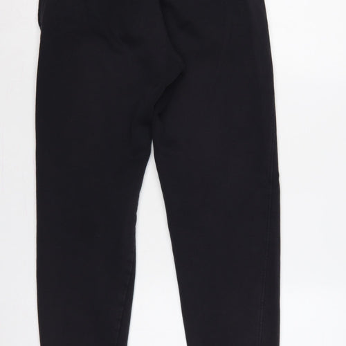 Champion Unisex Adults Black Small Logo Fleece Jogger Sweatpants