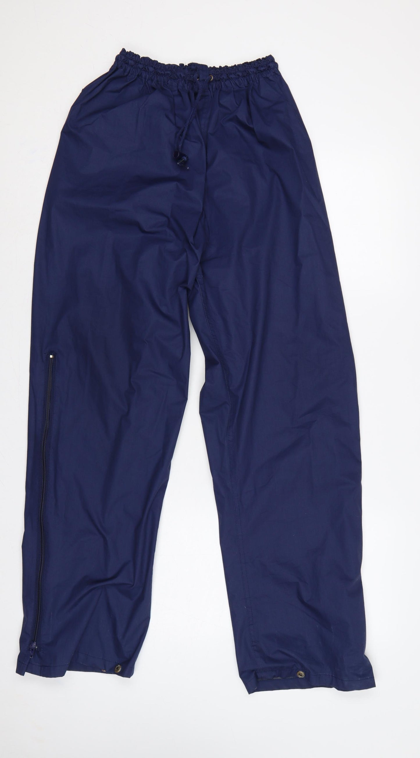 Regatta Men’s Blue M Waterproof Breathable Rain Trousers Drawstring