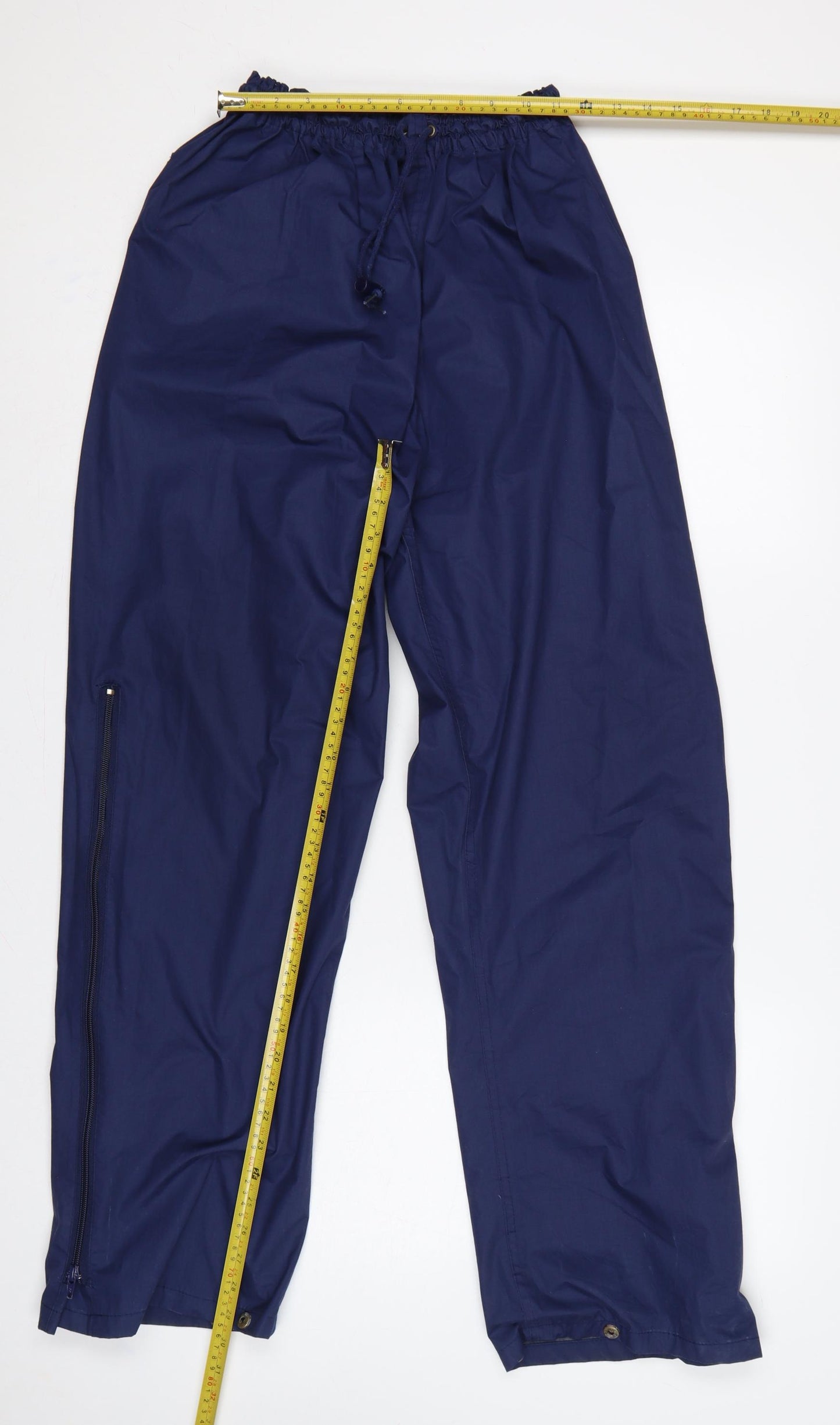 Regatta Men’s Blue M Waterproof Breathable Rain Trousers Drawstring