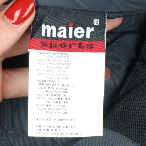 Maier Sports Women Grey Size 16 Insulated Waterproof Ski Snow Pants
