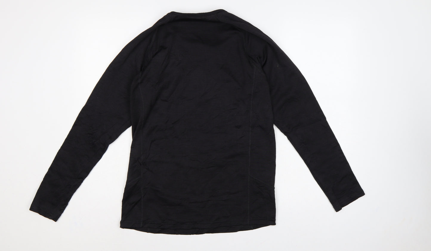 Trespass Men’s Black XS Long Sleeve Athletic Basic T-Shirt 32-34in
