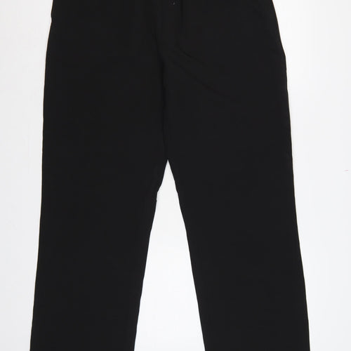 Compania Fantastica Women’s Black UK 12 Paperbag Wide-Leg Trousers
