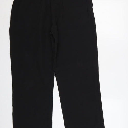Compania Fantastica Women’s Black UK 12 Paperbag Wide-Leg Trousers