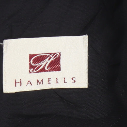 Hamells Women Black UK 16 Knee Length Sheath Dress Flared Sleeve