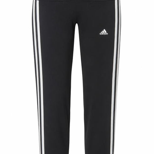 Adidas Women Black XS Climalite 3 Stripe Skinny Leggings Gym