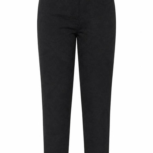 East Women’s Black Floral Jacquard Skinny Trousers UK 8 Stretch