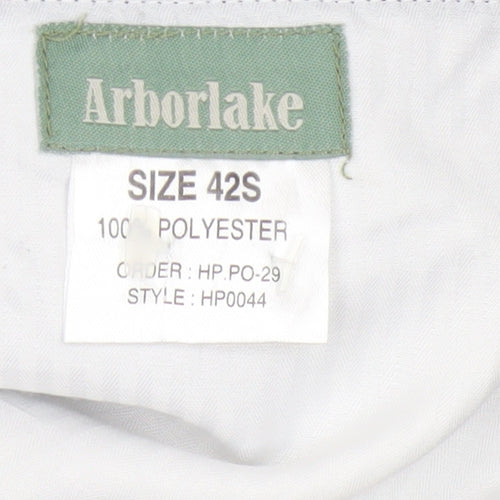 Arborlake Men’s Blue 42 Straight Flat Front Dress Trousers