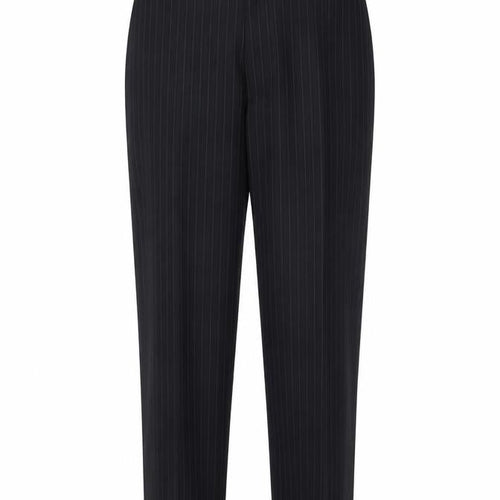 Marks & Spencer Men’s Navy Pinstripe Dress Trousers 40in 29in
