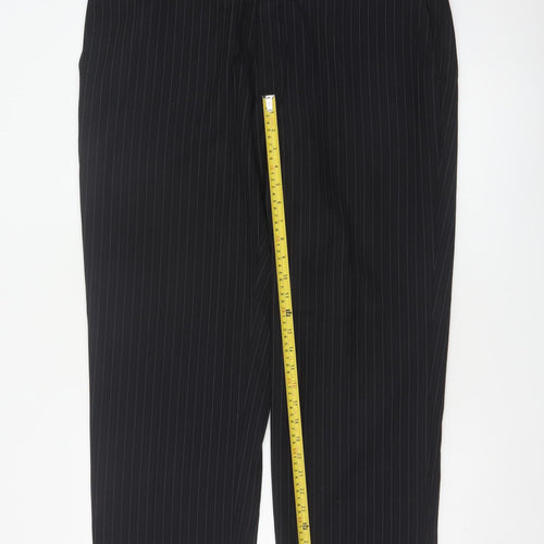 Marks & Spencer Men’s Navy Pinstripe Dress Trousers 40in 29in
