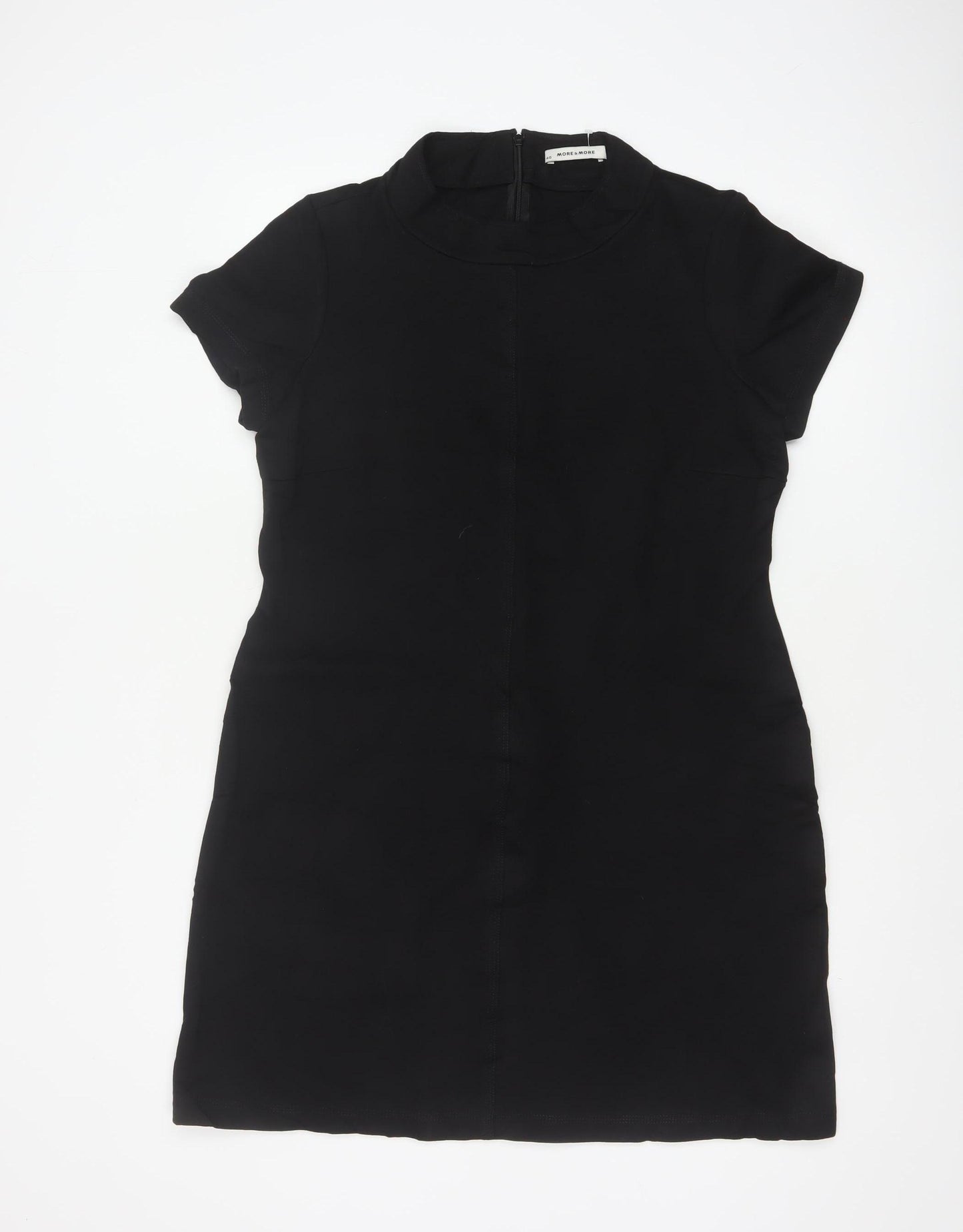 More & More Women Black UK 12 Sheath Knee Length Stretch Dress