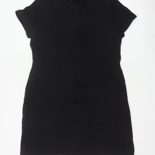 More & More Women Black UK 12 Sheath Knee Length Stretch Dress