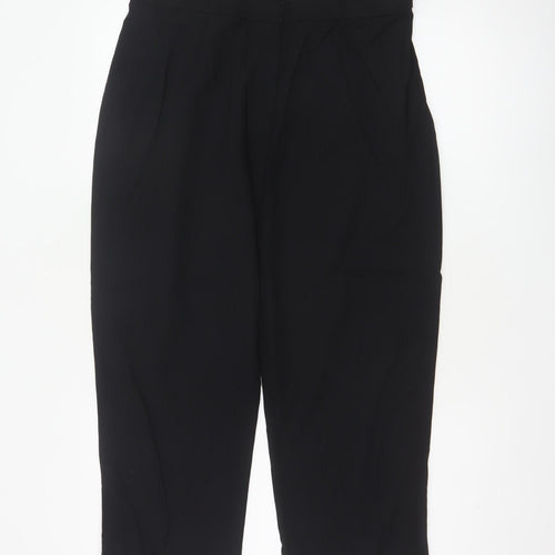 Marks & Spencer Women’s Black UK 16 Long Straight Tailored Trousers