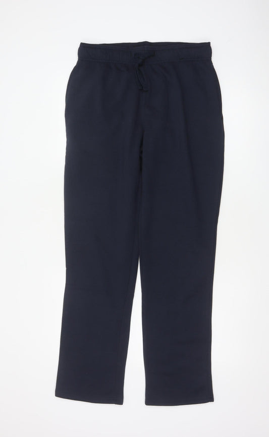 Dunnes Stores Men’s Navy Blue M Drawstring Straight Sweatpants