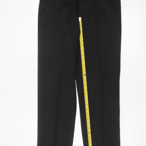 Marks & Spencer Men’s Black 36 Regular Straight Dress Trousers