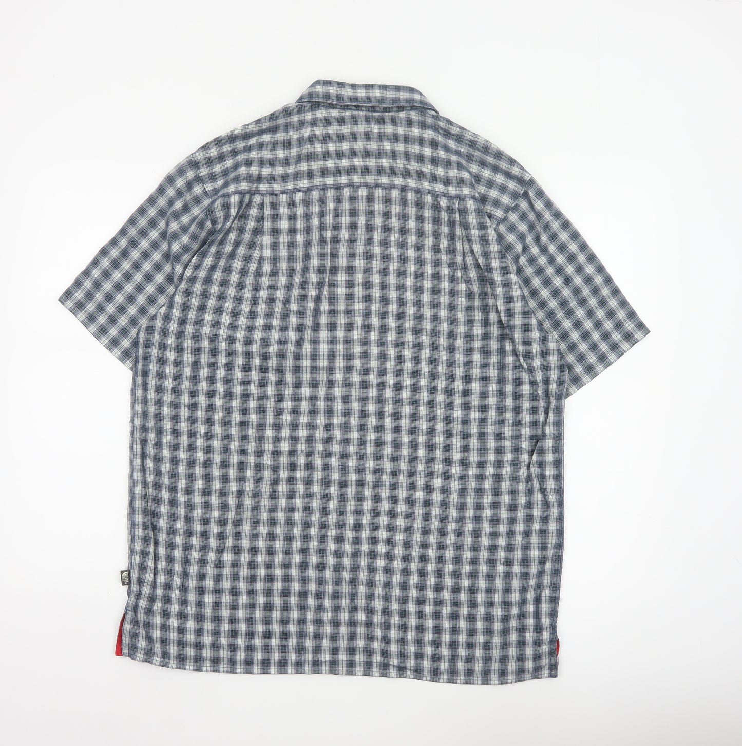 The North Face Men’s Multicoloured Check Short Sleeve Button-Up Shirt M