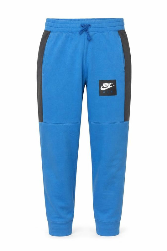 Nike Boys Blue Grey XL 13-15 Years Air Fleece Jogger Sweatpants
