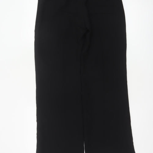 Florence & Fred Women's Black Size 8 Short Wide Leg Tailored Trousers