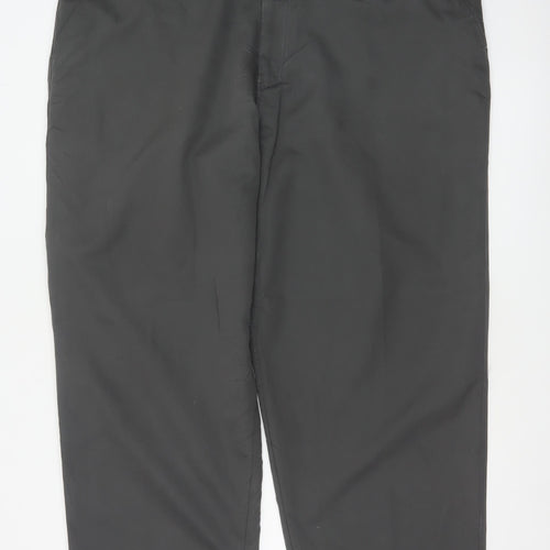 Dunlop Sport Men's Black 44W Regular Straight Golf Trousers