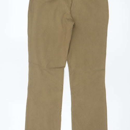 Women with Control Women Brown S High Rise Bootcut Shaping Leggings