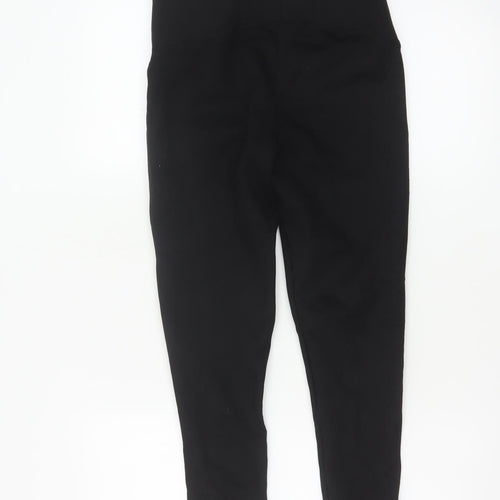 Marks & Spencer Women Black UK 10 High Waist Skinny Stretch Leggings