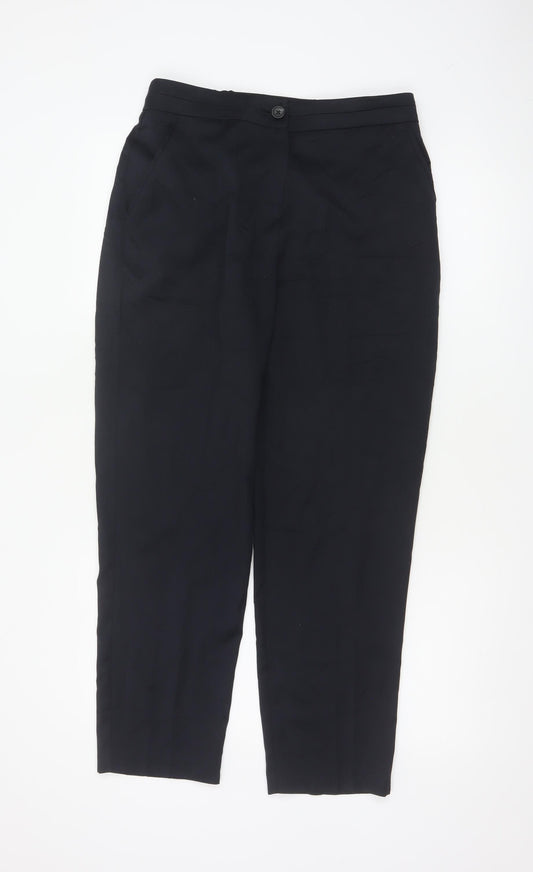 Maine New England Women’s Navy Blue Size 10 Straight Dress Trousers