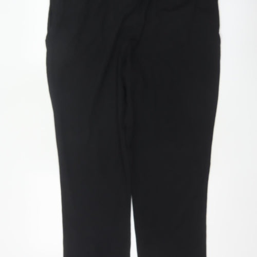 Slazenger Men’s Black 2XL Sweatpants Elastic Waist Logo Straight Leg