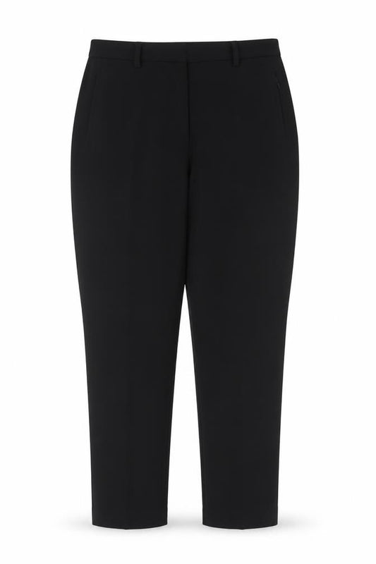 M&S Women’s Black Size 14 Regular Tailored Straight Work Trousers