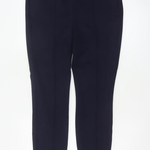 Next Women’s Navy Blue UK 10 Slim Tapered Tailored Trousers