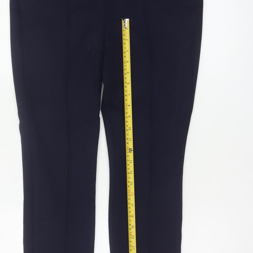 Next Women’s Navy Blue UK 10 Slim Tapered Tailored Trousers