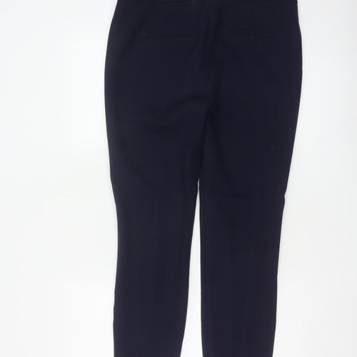 Next Women’s Navy Blue UK 10 Slim Tapered Tailored Trousers