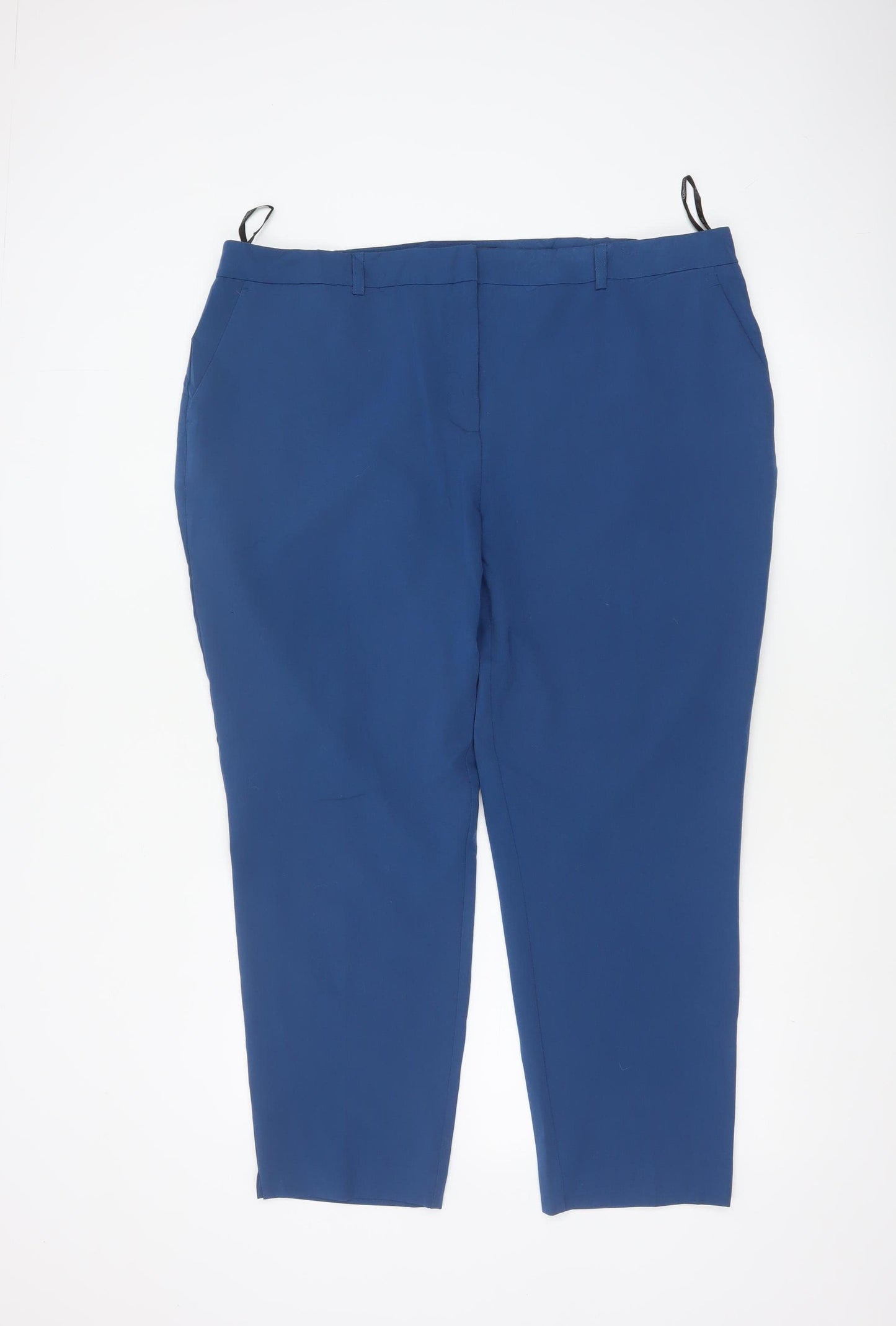 Dorothy Perkins Women Blue UK 18 Tailored Tapered Work Trousers