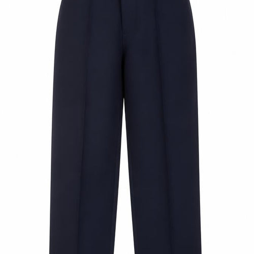 PRIMA Women’s Blue Size 12 Straight Leg Corporate Dress Trousers