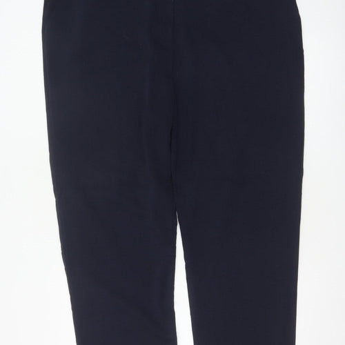 Marks & Spencer Women’s Navy Size 20 Tapered Work Trousers
