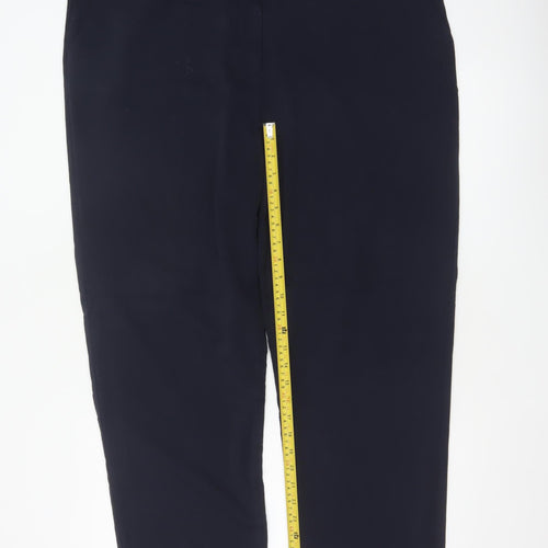 Marks & Spencer Women’s Navy Size 20 Tapered Work Trousers