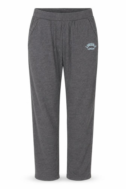Lonsdale London Women’s Grey UK 16 Jogger Sweatpants Logo