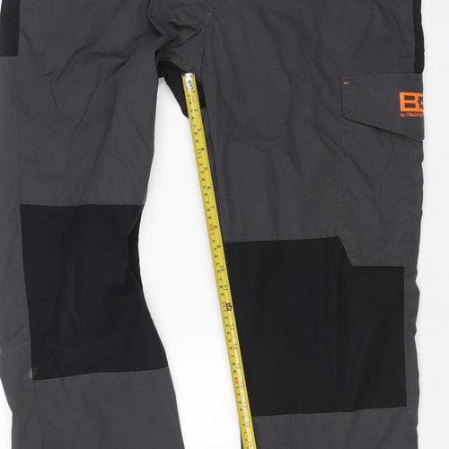 Craghoppers Bear Grylls Men’s Black Cargo Trousers 36R Regular