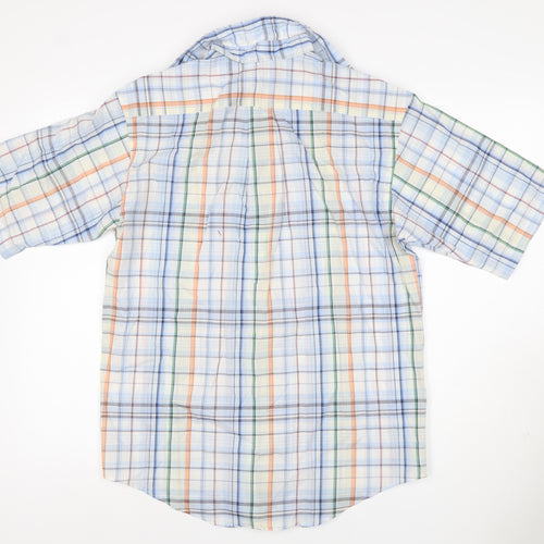 Roundtree & Yorke Men’s Multicoloured Check Cotton Blend Shirt Size S