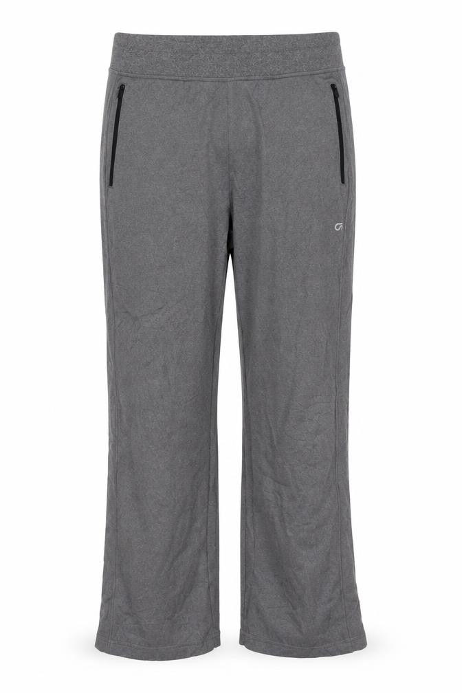 GapFit Men’s Grey M Jogger Track Pants Zip Pockets gDry