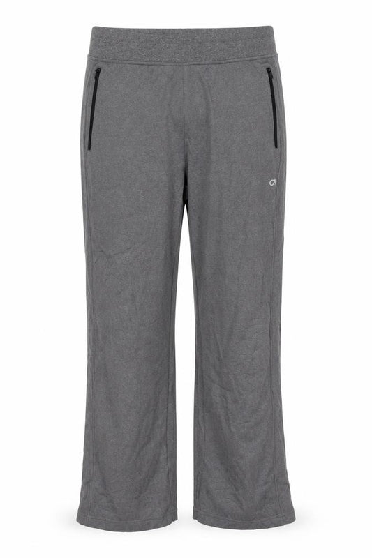 GapFit Men’s Grey M Jogger Track Pants Zip Pockets gDry