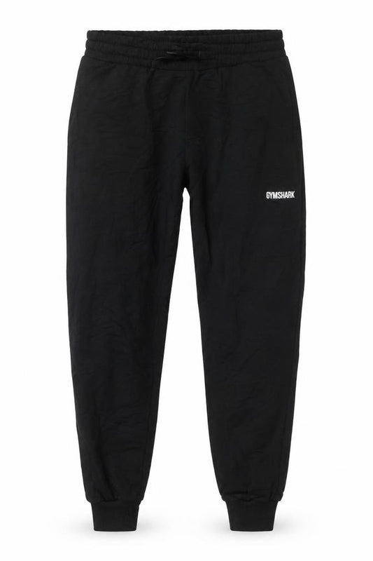 Gymshark Men’s Black S Jogger Track Pants Elastic Waist Zip Pocket