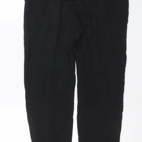 Gymshark Men’s Black S Jogger Track Pants Elastic Waist Zip Pocket