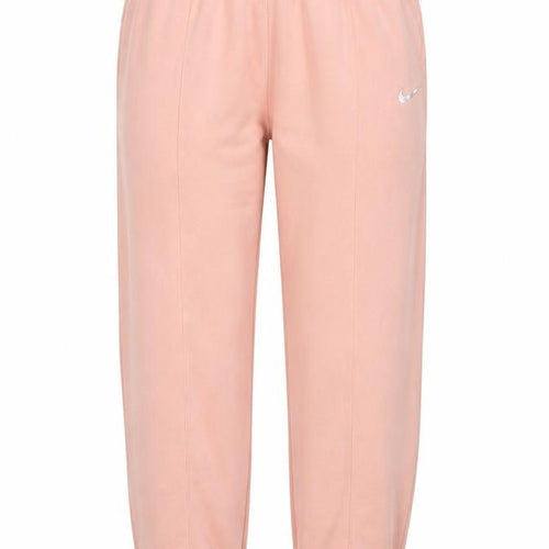Nike Women Pink M Jogger Sweatpants Elastic Waist Logo