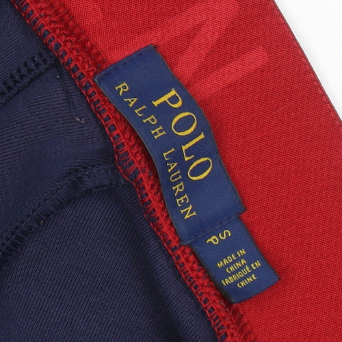 Polo Ralph Lauren Men’s Blue S Jogger Track Pants Logo Drawstring