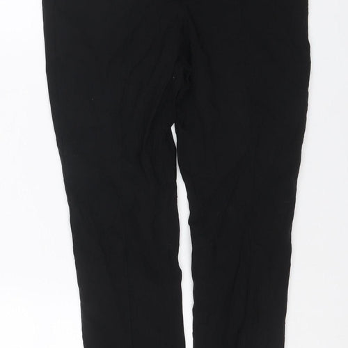 ASOS Women’s Black UK 8 Stretch Straight Leg Trousers