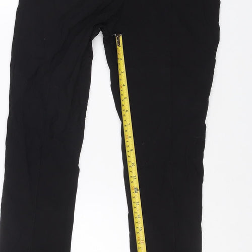 ASOS Women’s Black UK 8 Stretch Straight Leg Trousers