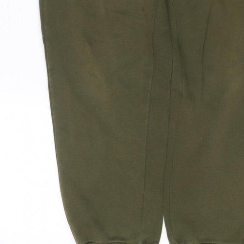 Puma Men’s Green M Fleece Lined Tapered Jogger Track Pants