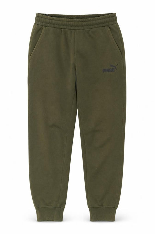 Puma Men’s Green M Fleece Lined Tapered Jogger Track Pants