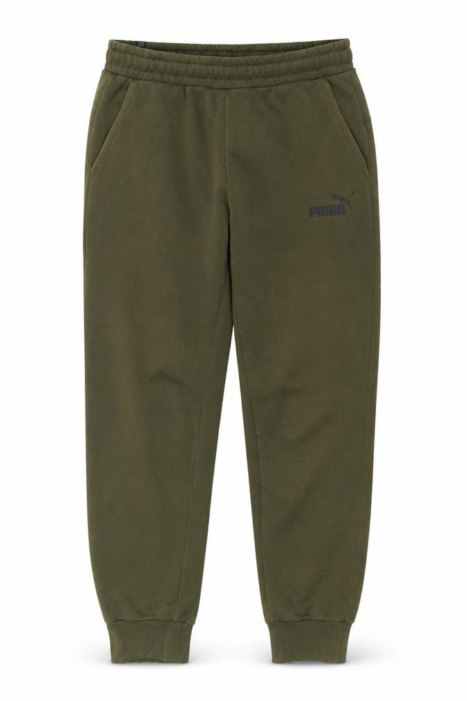 Puma Men’s Green M Fleece Lined Tapered Jogger Track Pants