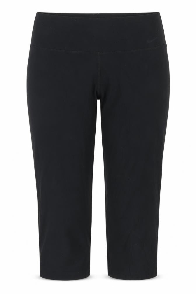 Nike Women Black L Dri-FIT Athletic Skinny Leggings Gym Running Yoga