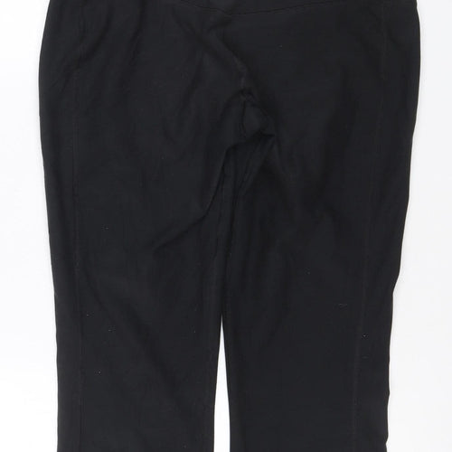 Nike Women Black L Dri-FIT Athletic Skinny Leggings Gym Running Yoga